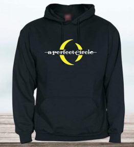 SUDADERA CON CAPUCHA PERFECT CIRCLE AMARILLO ADULTO UNISEX
