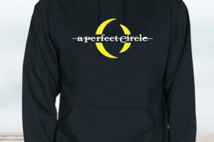 SUDADERA CON CAPUCHA PERFECT CIRCLE AMARILLO ADULTO UNISEX