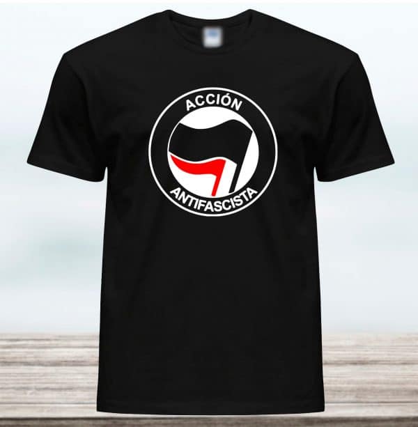 CAMISETA ACCION ANTIFASCISTA UNISEX