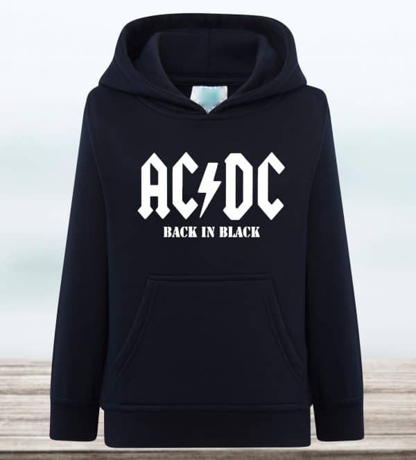 SUDADERA CON CAPUCHA ACDC
