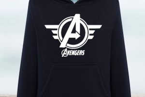 SUDADERA CON CAPUCHA ADVENGERS