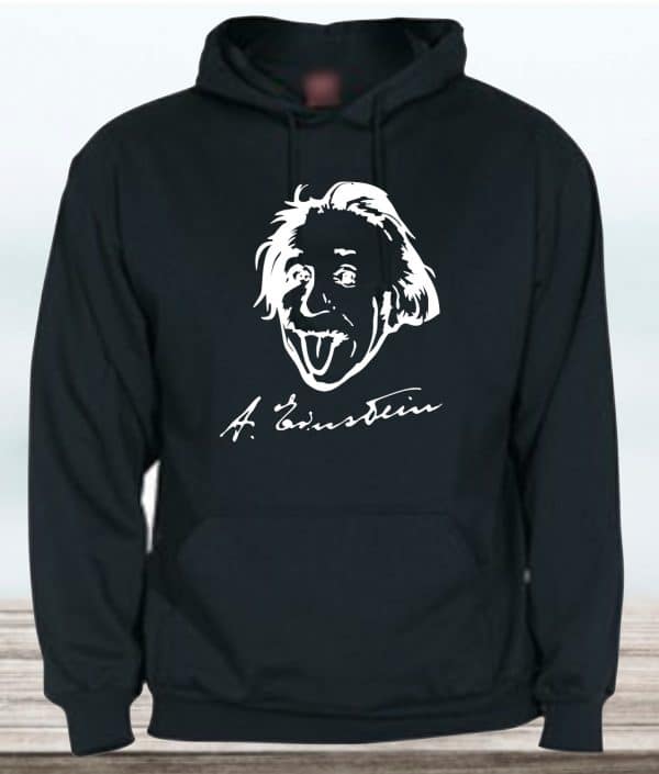 SUDADERA CON CAPUCHA ALBERT EINSTEIN ADULTO UNISEX