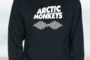 SUDADERA CON CAPUCHA ARTIC MONKEY ADULTO UNISEX