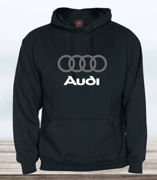 SUDADERA CON CAPUCHA AUDI ADULTO