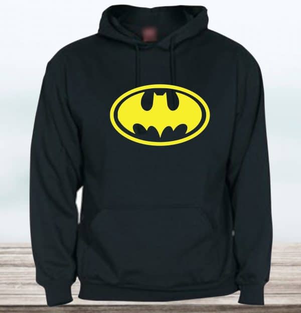 SUDADERA CON CAPUCHA BATMAN ADULTO