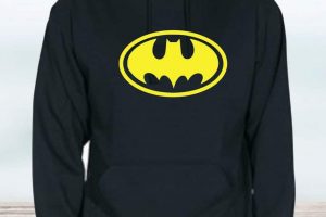 SUDADERA CON CAPUCHA BATMAN ADULTO UNISEX