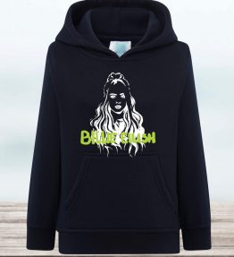 SUDADERA CON CAPUCHA BILLIE EILISH FIGURA
