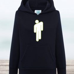 SUDADERA CON CAPUCHA BILLIE EILISH LOGO
