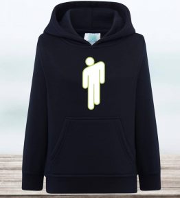 SUDADERA CON CAPUCHA BILLIE EILISH LOGO
