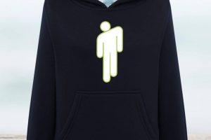 SUDADERA CON CAPUCHA BILLIE EILISH LOGO