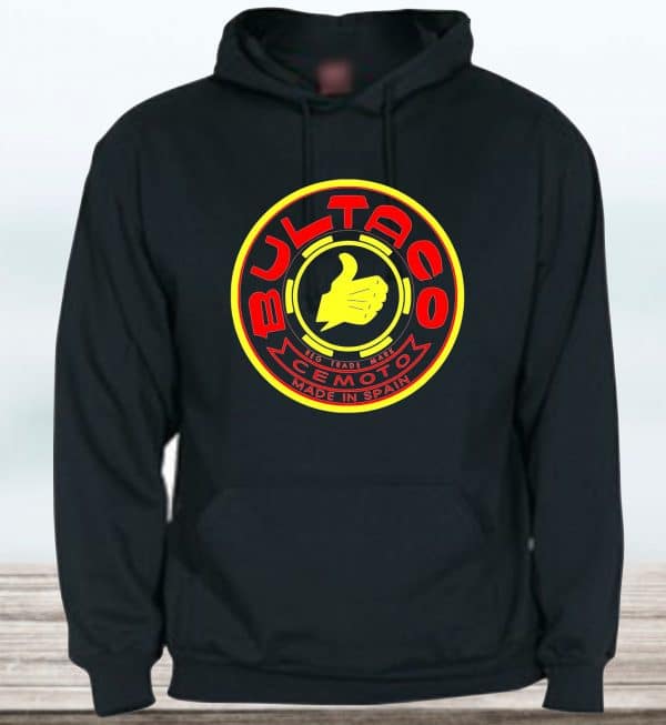 SUDADERA CON CAPUCHA BULTACO CEMOTO