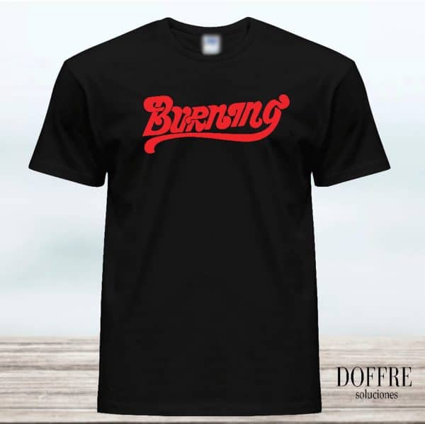 CAMISETA BURNING UNISEX