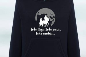 SUDADERA CON CAPUCHA DON QUIJOTE