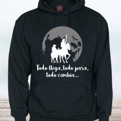 SUDADERA CON CAPUCHA DON QUIJOTE ADULTO UNISEX