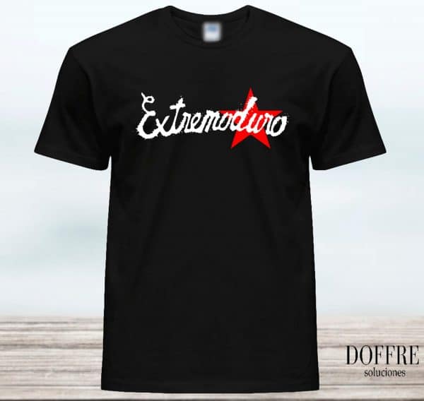 CAMISETA EXTREMO DURO ESTRELLA UNISEX