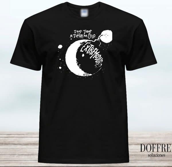 CAMISETA EXTREMO DURO LUNA UNISEX
