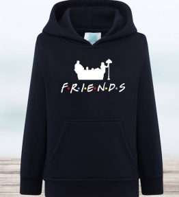 SUDADERA CON CAPUCHA FRIENDS