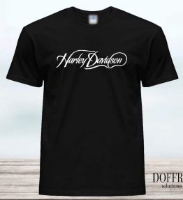 CAMISETA HARLEY LETRAS UNISEX