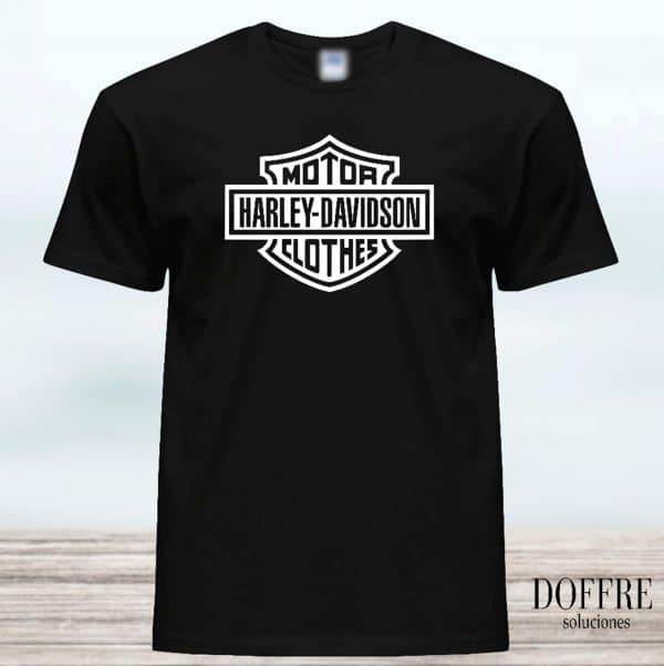 CAMISETA HARLEY LOGO UNISEX