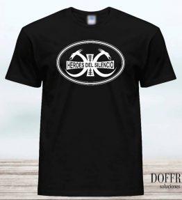CAMISETA HEROES DEL SILENCIO UNISEX