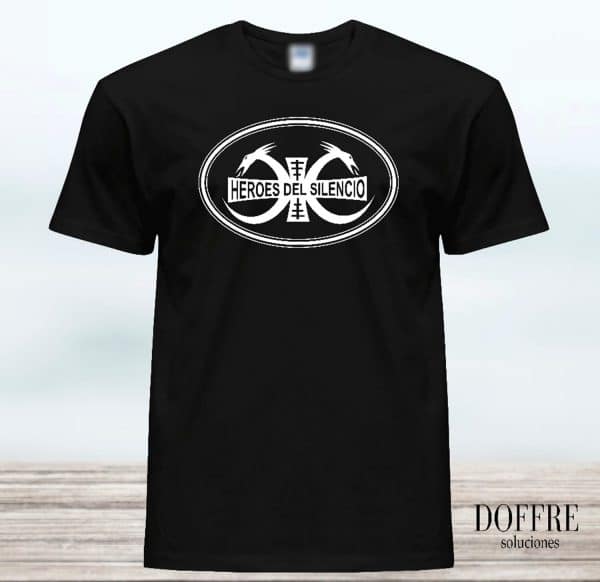 CAMISETA HEROES DEL SILENCIO UNISEX