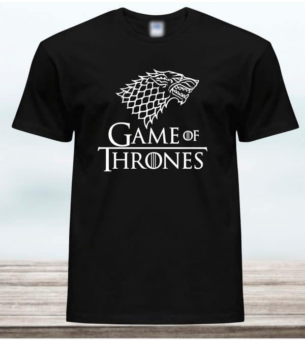 CAMISETA JUEGO DE TRONOS LOGO UNISEX