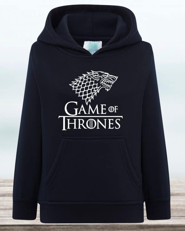SUDADERA CON CAPUCHA JUEGO DE TRONOS LOGO