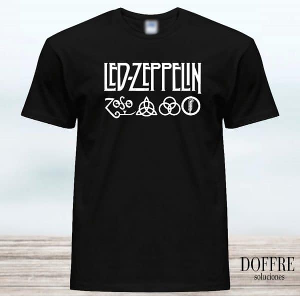CAMISETA LED ZEPELLIN UNISEX