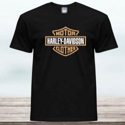 CAMISETA HARLEY LOGO DOS COLORES UNISEX