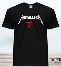 CAMISETA METALLICA ESTRELLA UNISEX