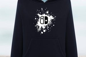 SUDADERA CON CAPUCHA NINTENDO SWITCH