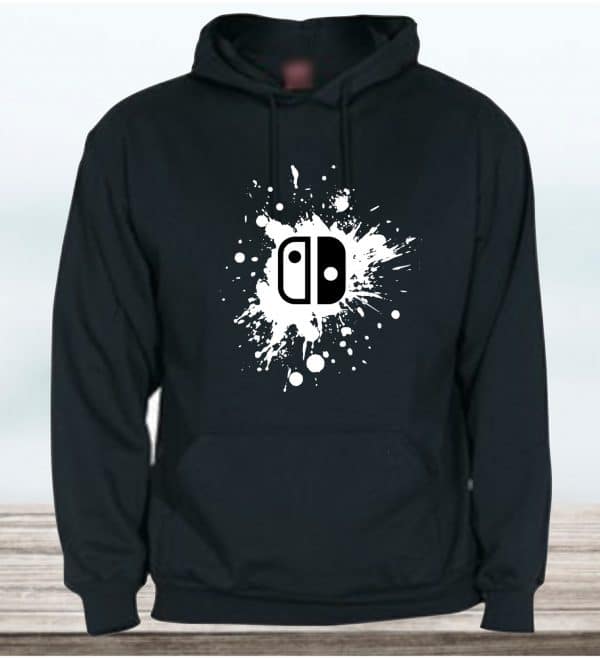 SUDADERA CON CAPUCHA NINTENDO SWITCH ADULTO UNISEX