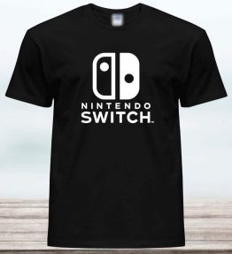 CAMISETA NINTENDO SWITCH LOGO UNISEX