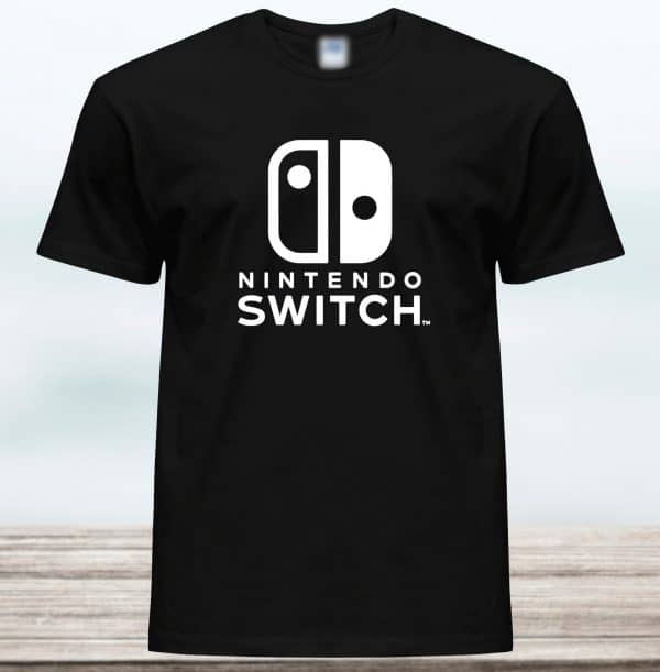 CAMISETA NINTENDO SWITCH LOGO UNISEX
