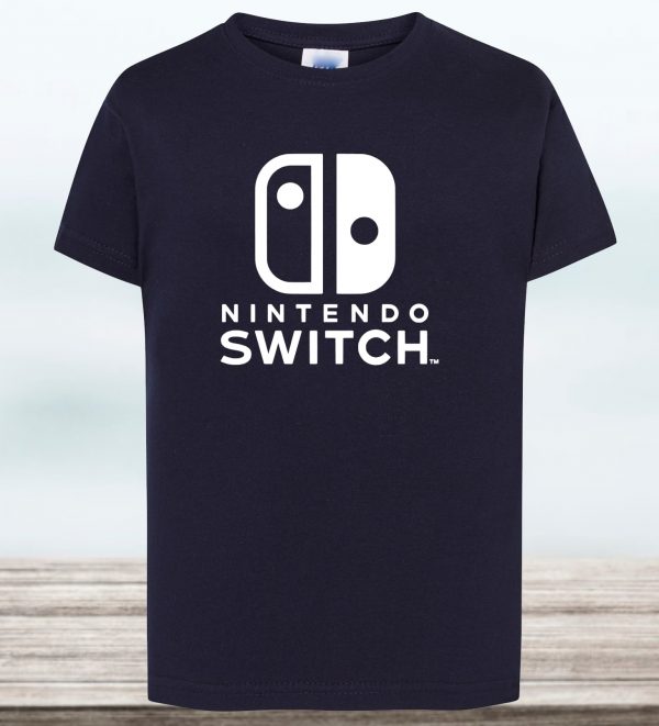 CAMISETA NINTENDO SWITCH LOGO