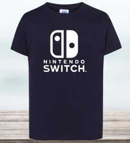 CAMISETA NINTENDO SWITCH LOGO