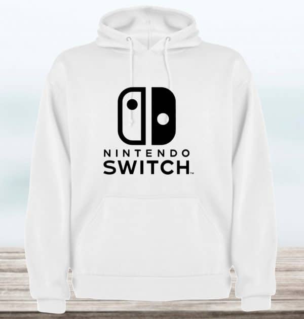 SUDADERA CON CAPUCHA NINTENDO SWITCH LOGO ADULTO UNISEX - Imagen 2