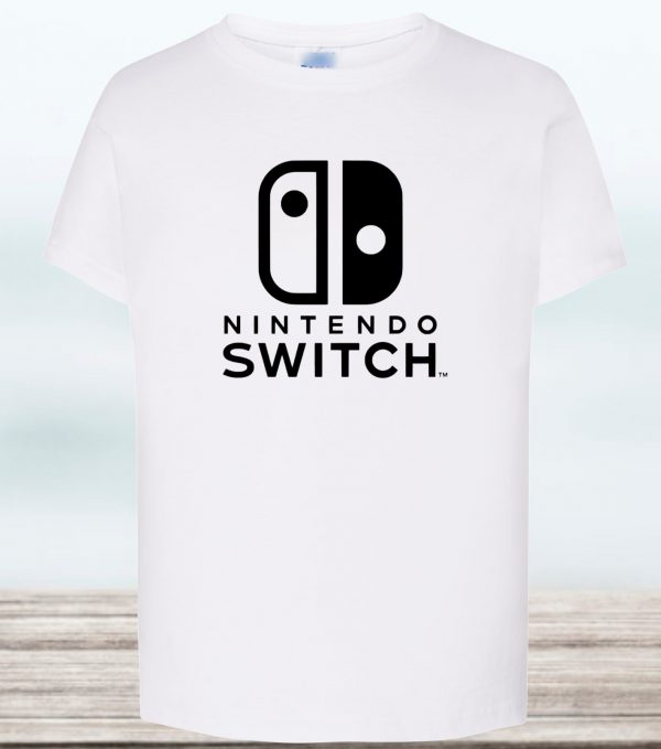 CAMISETA NINTENDO SWITCH LOGO - Imagen 2