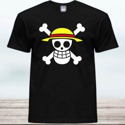 CAMISETA ONE PICE CALAVERA  UNISEX