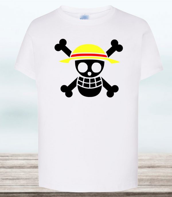 CAMISETA ONE PIECE CALAVERA