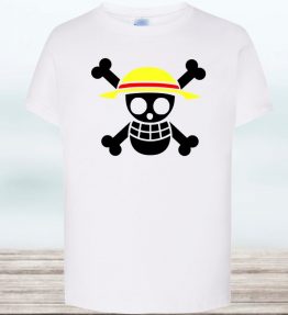 CAMISETA ONE PIECE CALAVERA