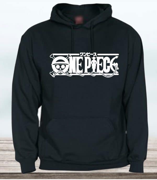 SUDADERA CON CAPUCHA ONE PIECE ADULTO UNISEX
