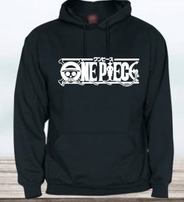 SUDADERA CON CAPUCHA ONE PIECE ADULTO UNISEX