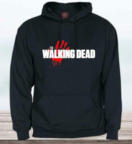 SUDADERA CON CAPUCHA THE WALKING DEAD LOGO ADULTO UNISEX