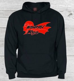 SUDADERA CON CAPUCHA BARON ROJO ADULTO UNISEX