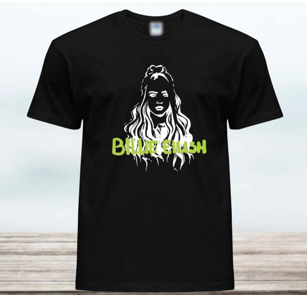 CAMISETA BILLIE EILISH SILUETA UNISEX
