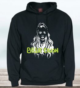 SUDADERA CON CAPUCHA BILLIE EILISH SILUETA ADULTO UNISEX
