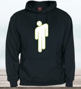 SUDADERA CON CAPUCHA BILLIE EILISH LOGO ADULTO UNISEX