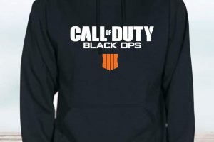 SUDADERA CON CAPUCHA CALL OF DUTY OPS ADULTO UNISEX