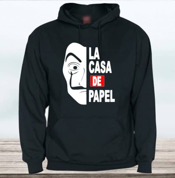 SUDADERA CON CAPUCHA CASA